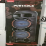 KTS-2058 Portable Bluetooth Speaker – Dual 8" Speakers | 30W Output, RGB LED - Image 2