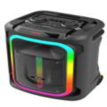 BTS-1786 Portable Bluetooth Speaker with Wireless Mics & Remote – Karaoke & Party Ready - Image 2