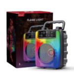 KTS-2006 RGB Light Bluetooth Speaker | Wireless Speaker with Colorful LED Lighting & HD Sound