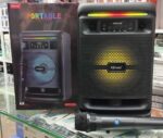 KTS 2195 Portable Bluetooth Speaker With Wireless Mic ( 6.5" Inch )