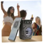 GTS 1961 Greatnice Portable Rechargeable Wireless Bluetooth Speaker With FM Radio USB & SD Card Supported High Quality Sound - Image 3