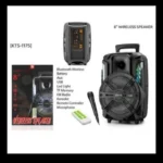 KTS 1175 Karaoke Bluetooth Speaker with Remote and Mic - Image 2