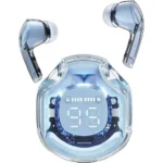 Air 39 Wireless Earbuds, Transparent Display, ENC Noise Cancellation Bluetooth 5.3 Earbuds Wireless