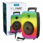 GTS-1802 Wireless Portable Bluetooth Speaker with Mic – Powerful Sound & Karaoke Ready - Image 2