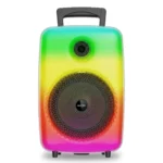 GTS-1802 Wireless Portable Bluetooth Speaker with Mic – Powerful Sound & Karaoke Ready
