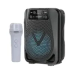 GTS 2116 Greatnice Portable Rechargeable Wireless Bluetooth Speaker With wireless mic and voice changer FM Radio USB & SD Card Supported High Quality Sound - Image 3